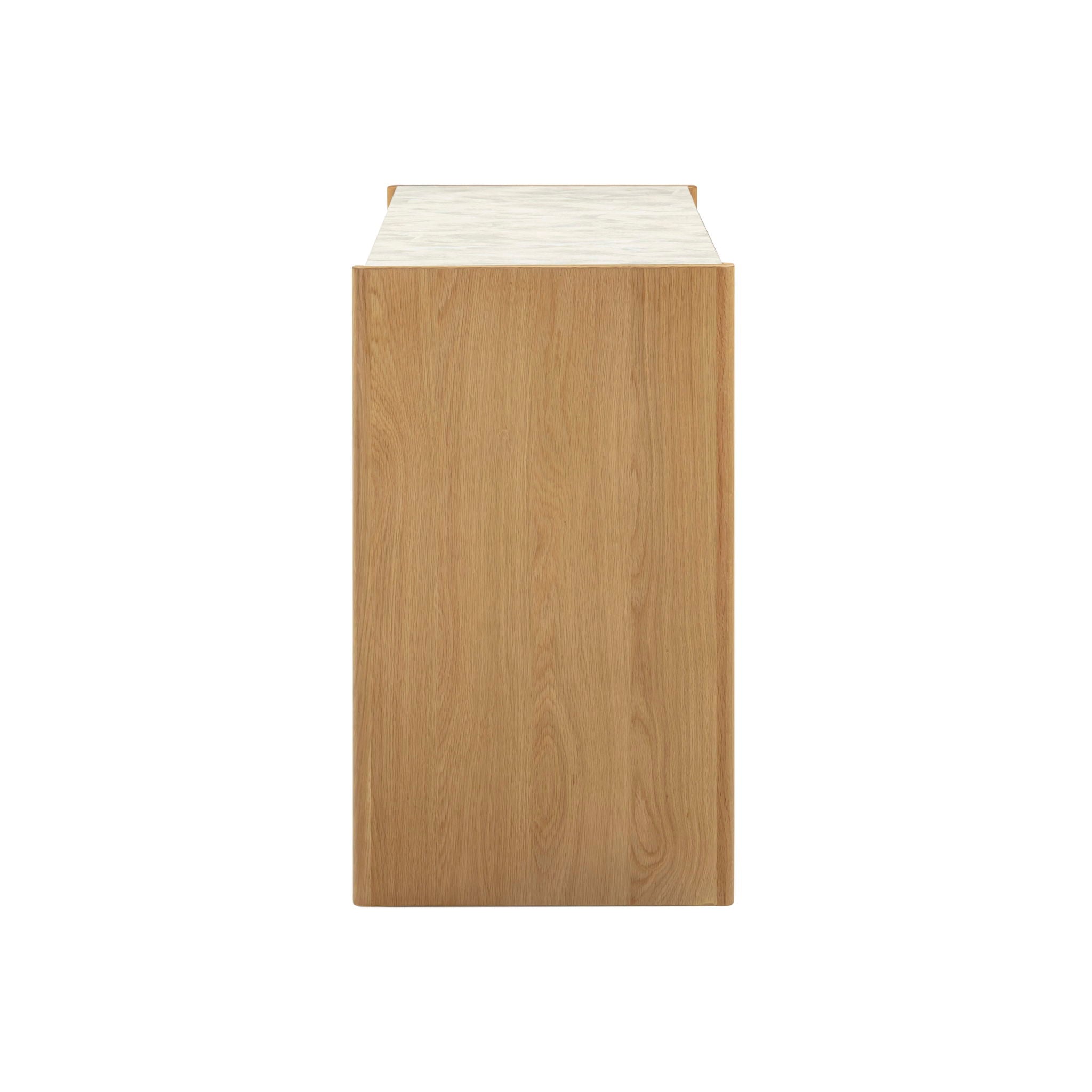 Paige - Console / Desk - Natural Oak