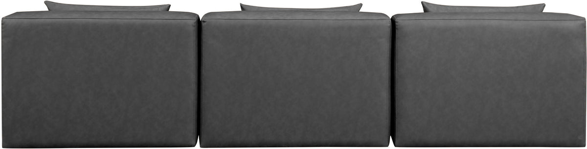 Cube - Modular 3 Seat Armless Sofa