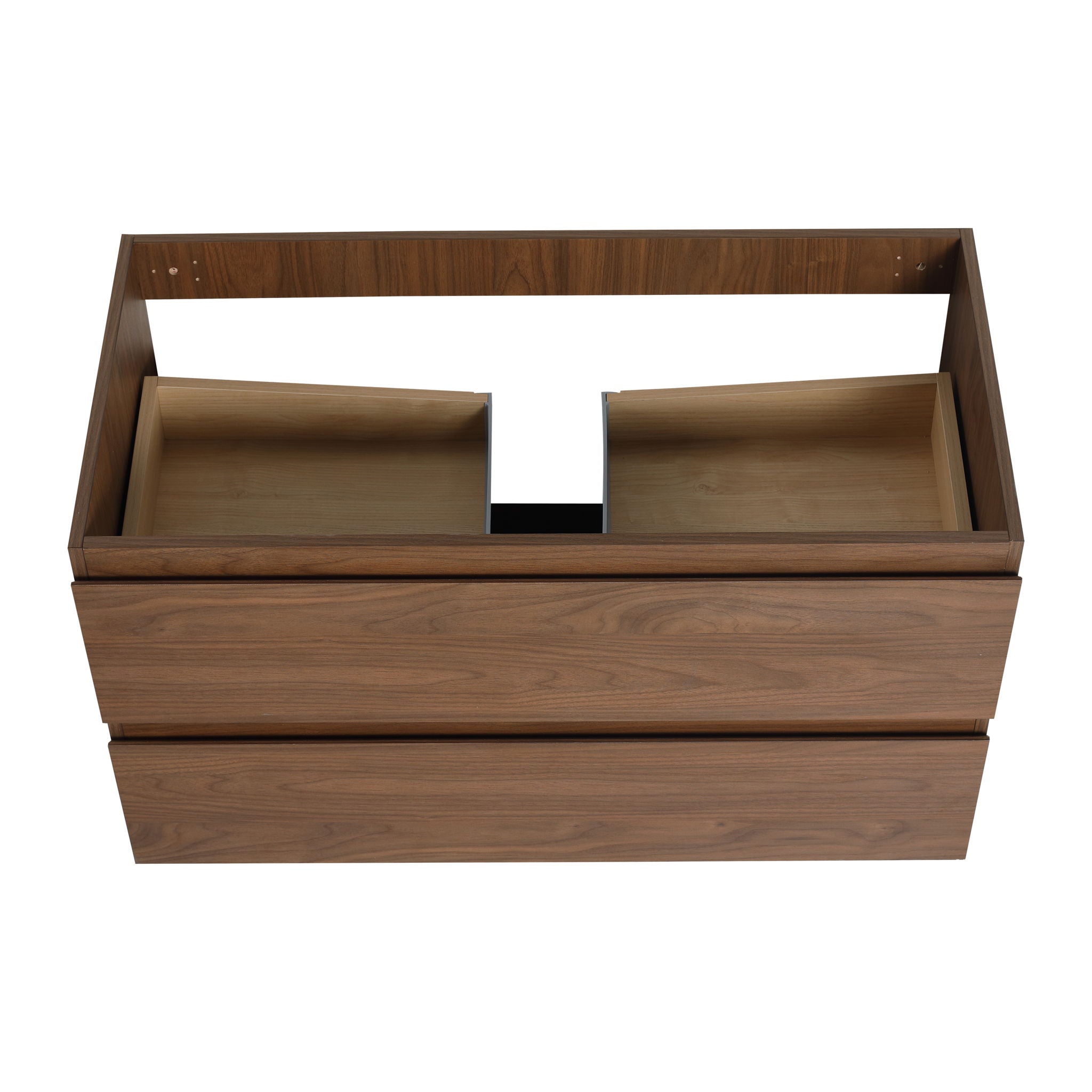 Wall Mounted Bathroom Vanity & Sink, 2 Soft Close Drawers