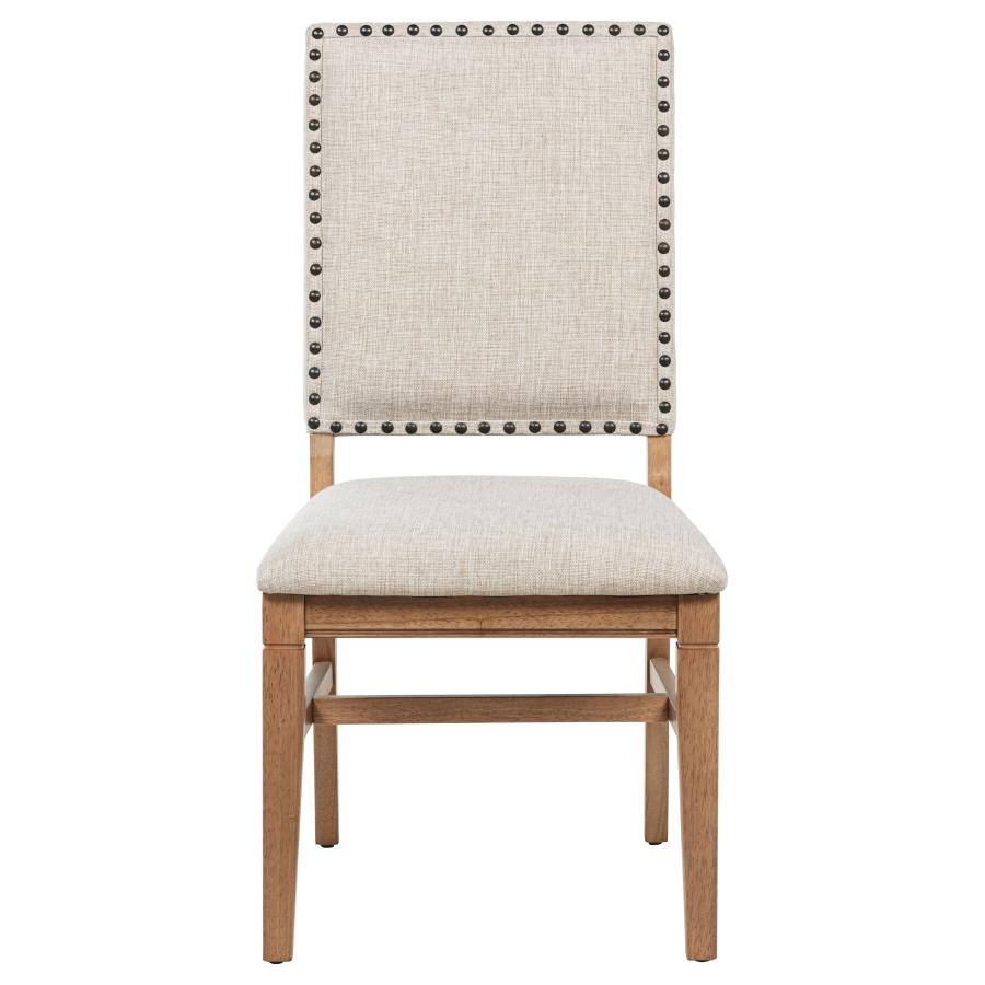 Middleton Upholstered Dining Side Chair Beige (Set of 2)