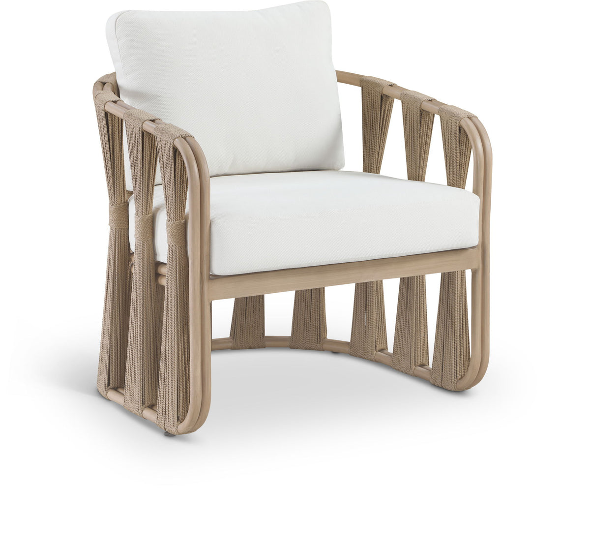 San Pietro - Resilient Waterproof Fabric Upholstered Outdoor Patio Chair