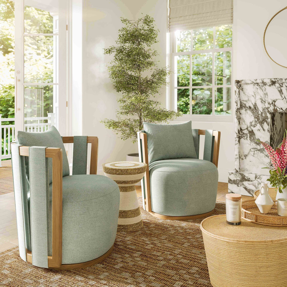 Paolo - Swivel Chair