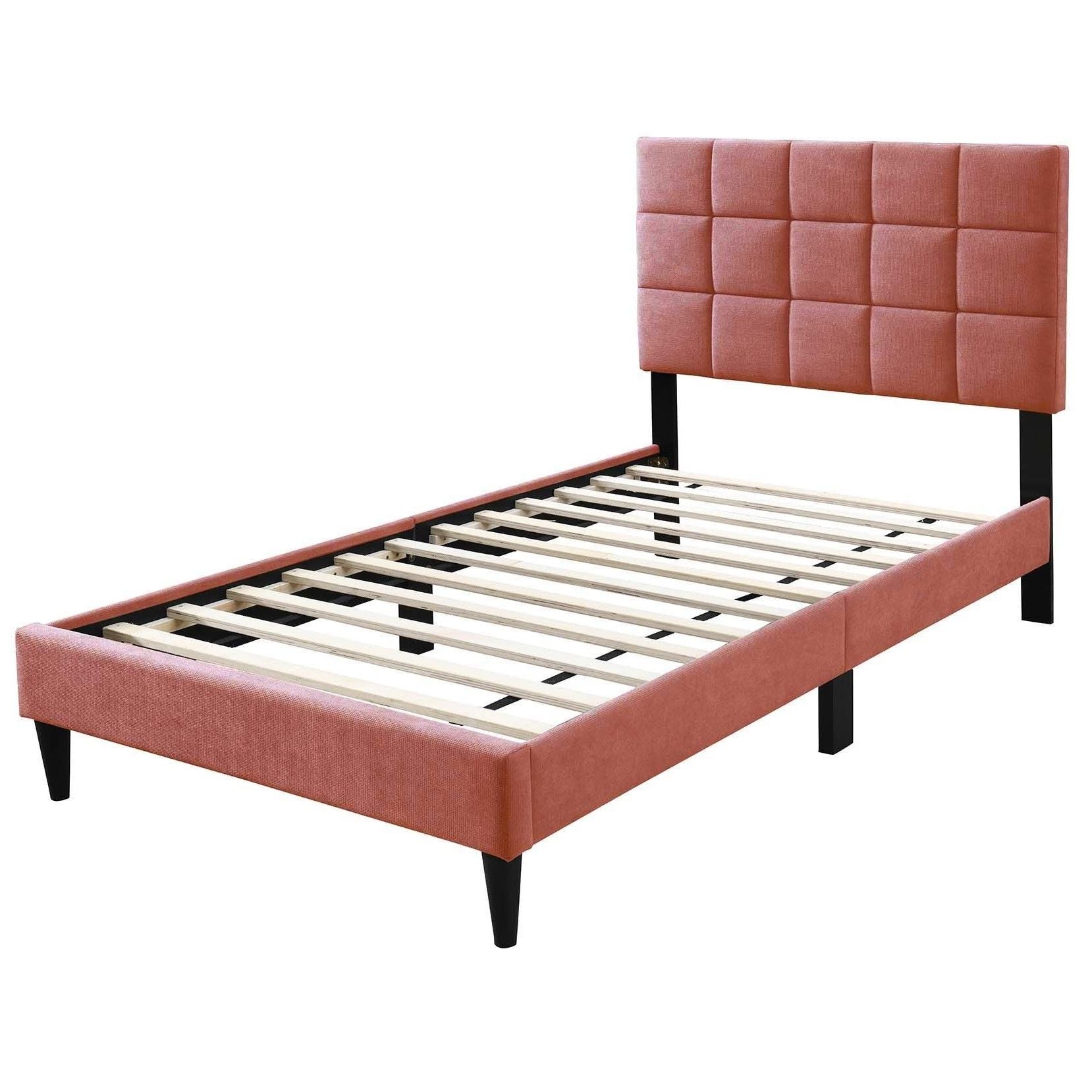 Modern Bed With Adjustable Headboard
