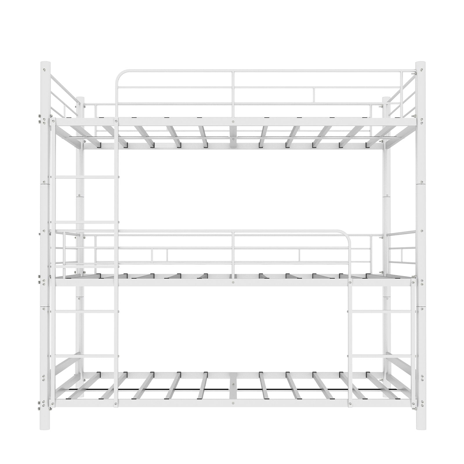 Triple Frame Bed With Built In Ladder