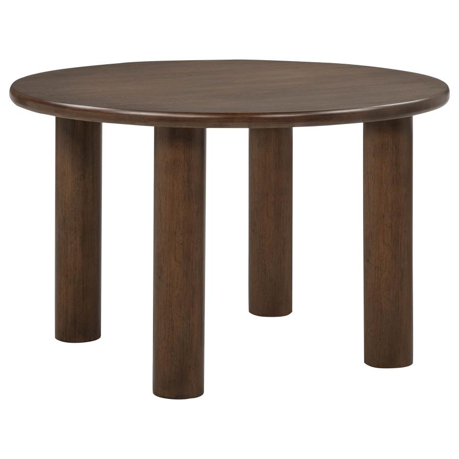 Faulkner 5-piece 48-inch Round Dining Set Moss Green