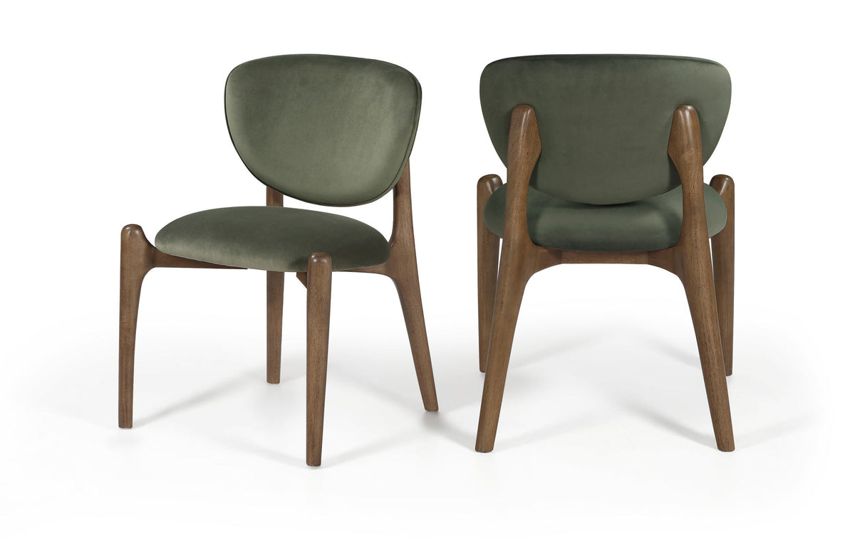 Velora - Upholstered Dining Chair (Set of 2) - Brown Base