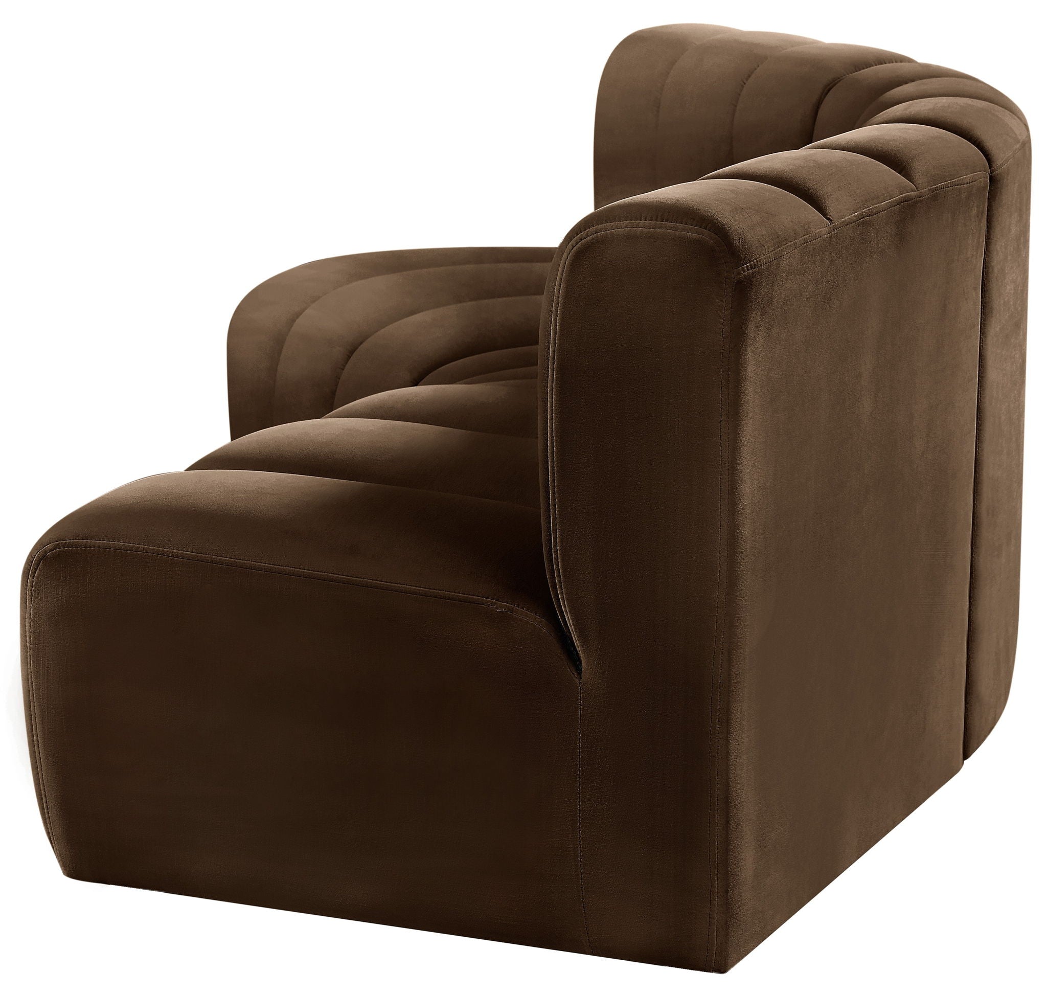 Arc - Velvet 3 Piece Modular Corner Sofa