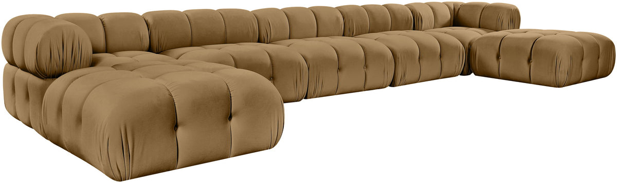 Orin - 7 Piece Modular Sectional (3 Modular Chairs, 2 Corner Chairs & 2 Ottomans)