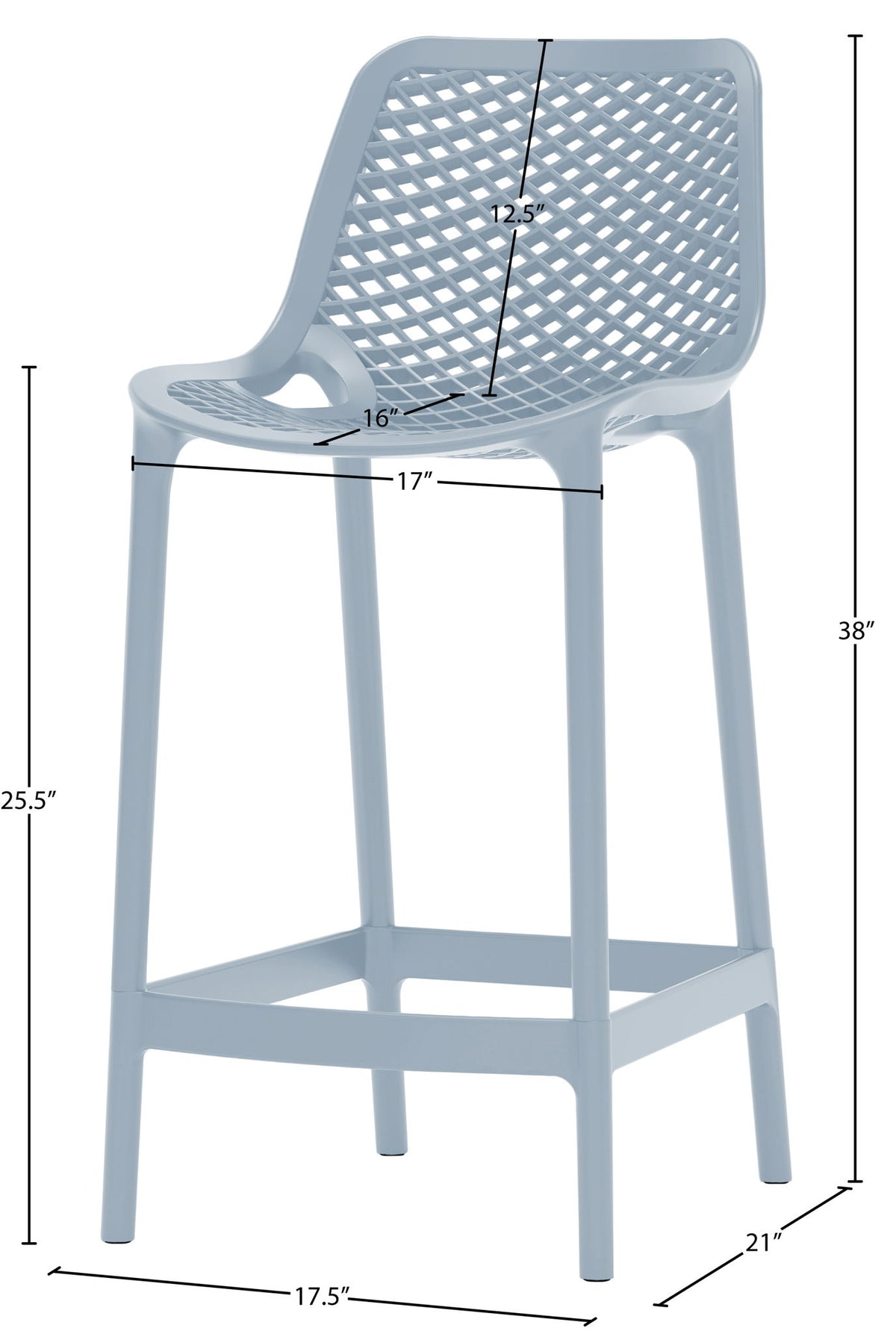 Mykonos - Outdoor Patio Stool (Set of 2)