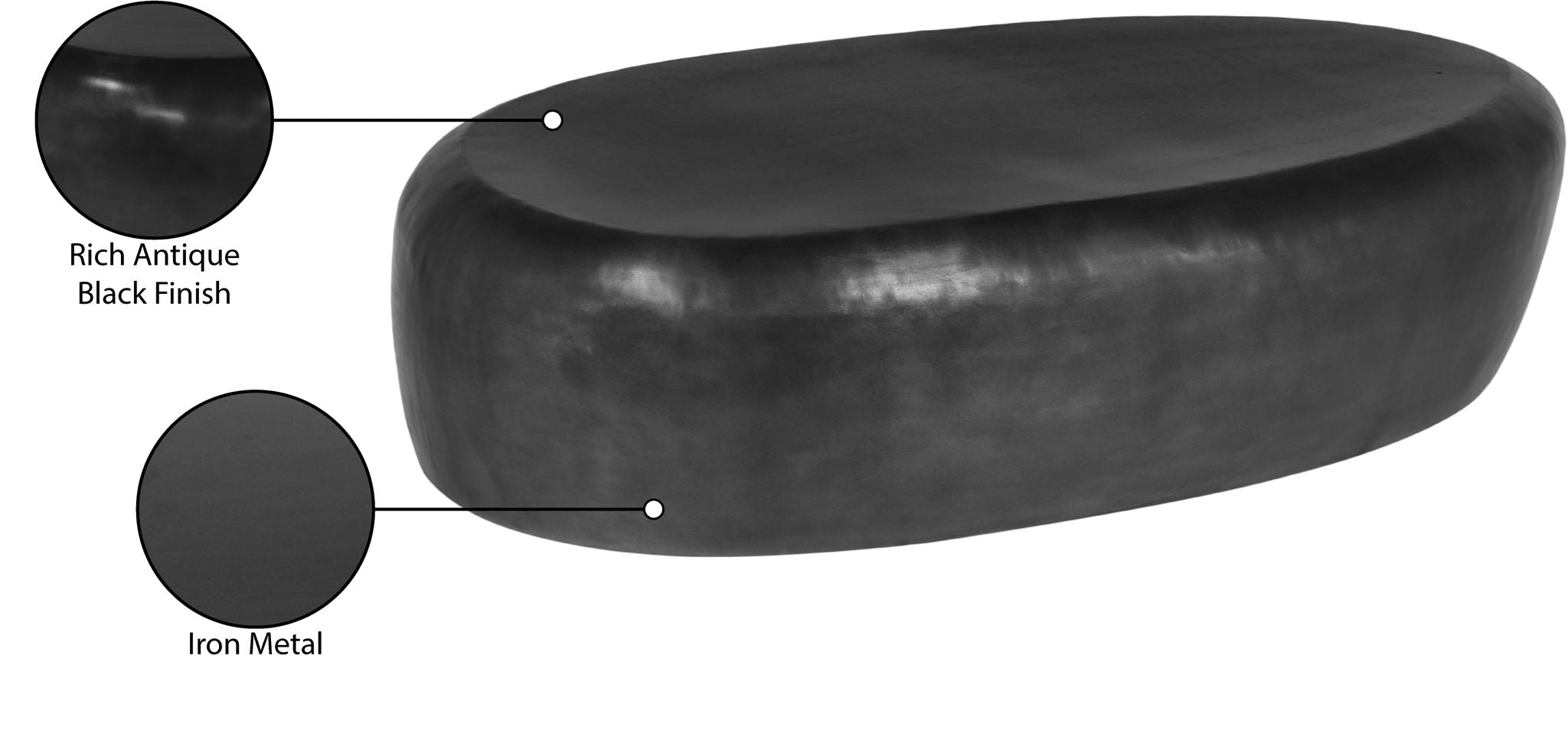 Capsule - Aluminum Coffee Table