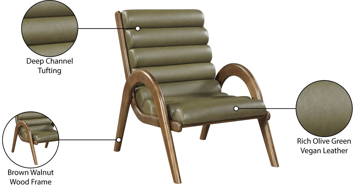 Randal - Accent Chair - Walnut Frame