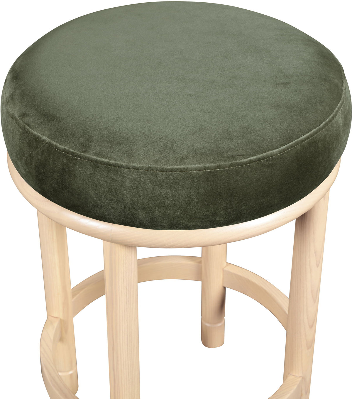 Monette - Counter Stool With Natural Base