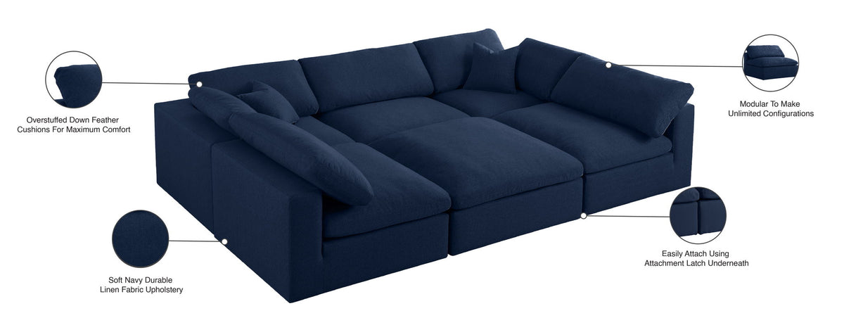 Serene - 6 Piece Modular Sectional