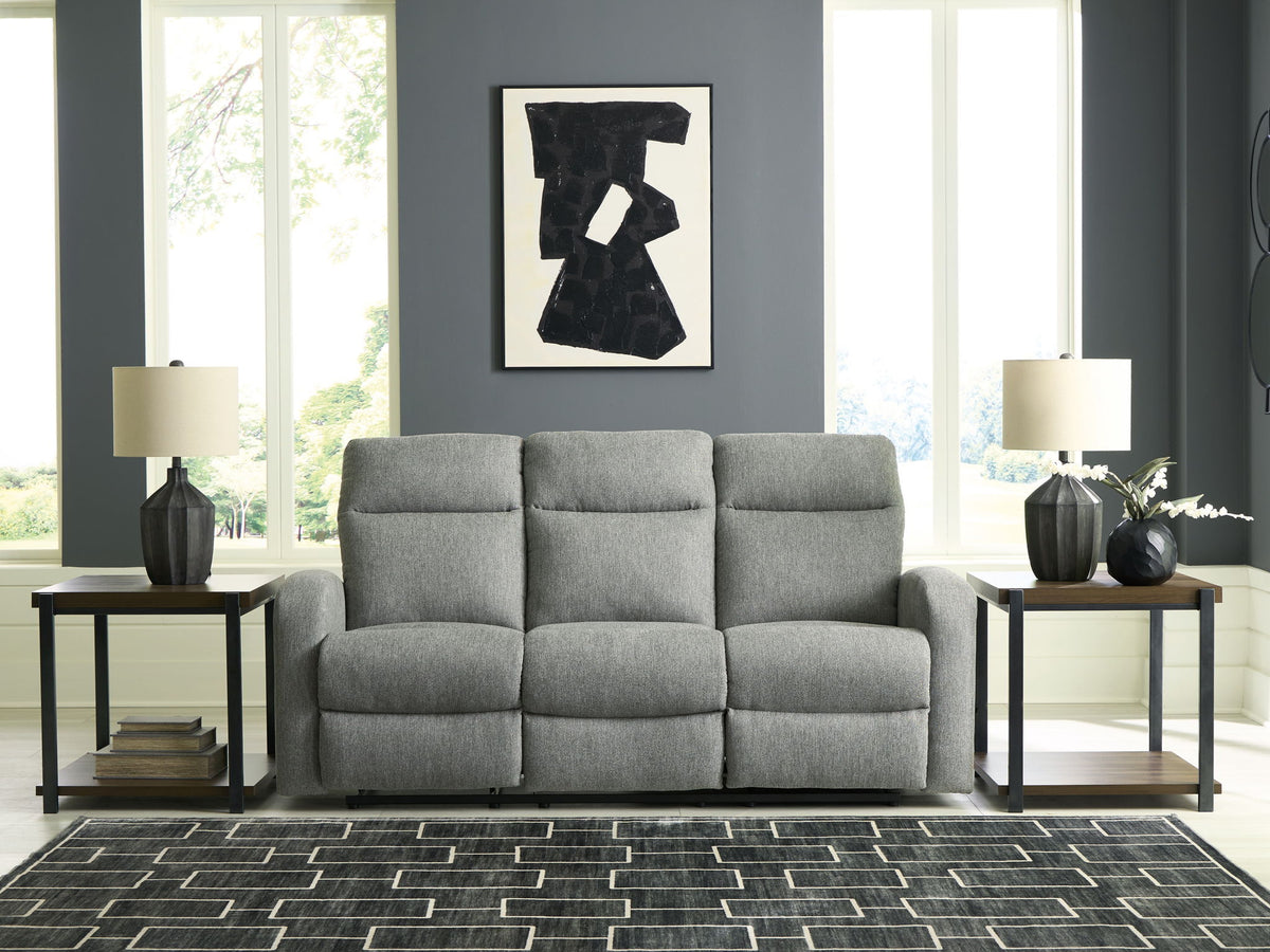 Gauntlet - Reclining Sofa - Sterling