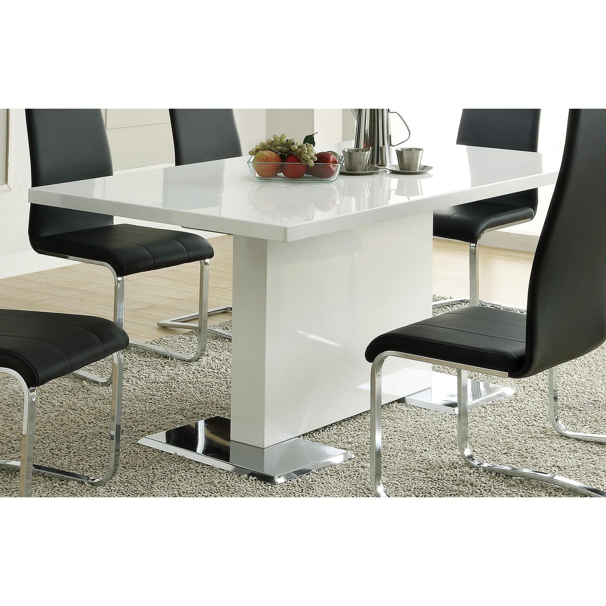 Anges Dining Table with Pedestal Base 102310