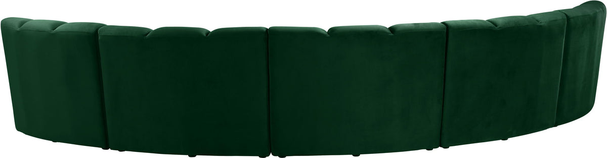Infinity - 5 Piece Velvet Modular Sectional