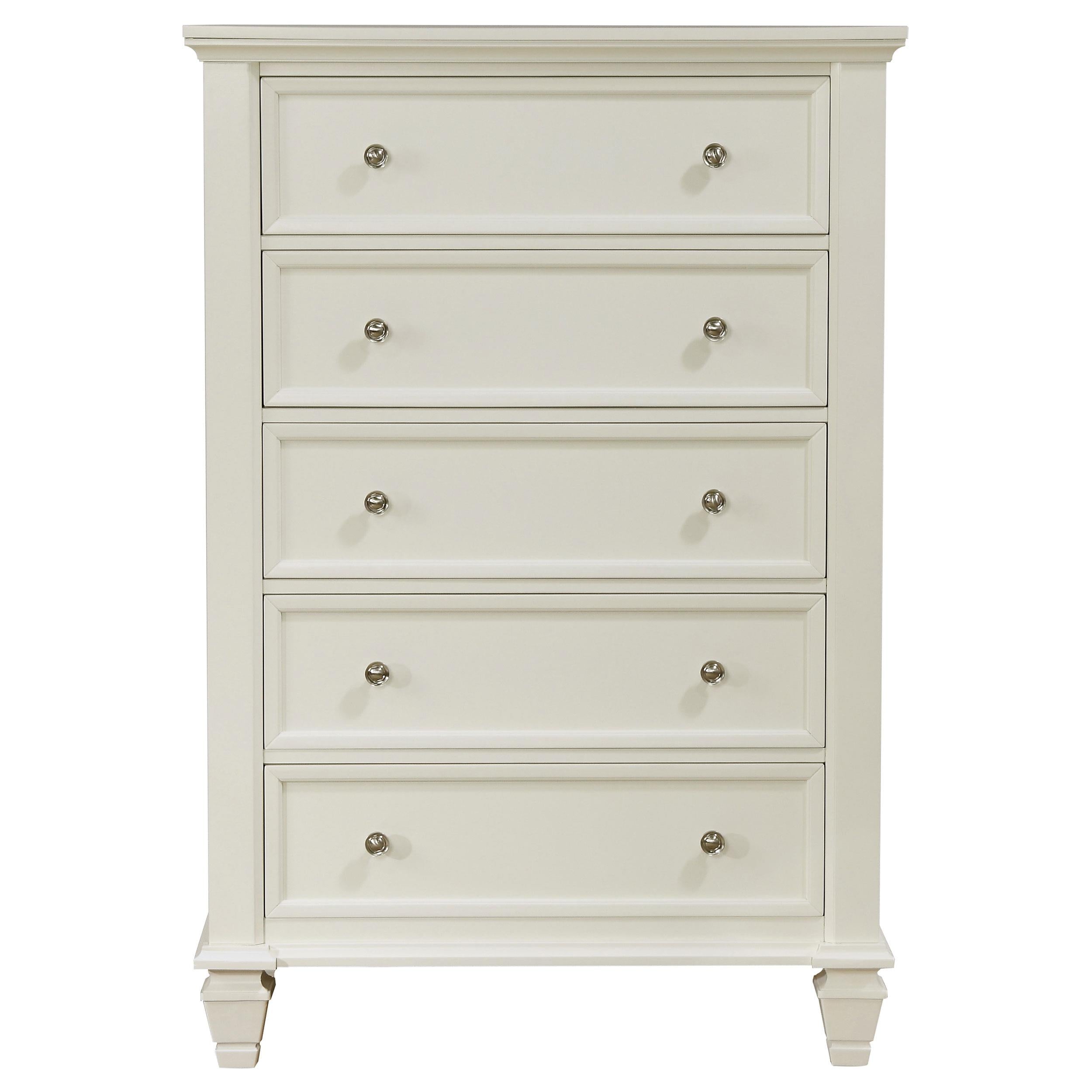 Diamond Modern Furniture COA Sandy Beach 5-Drawer Chest 201305 IMAGE 2