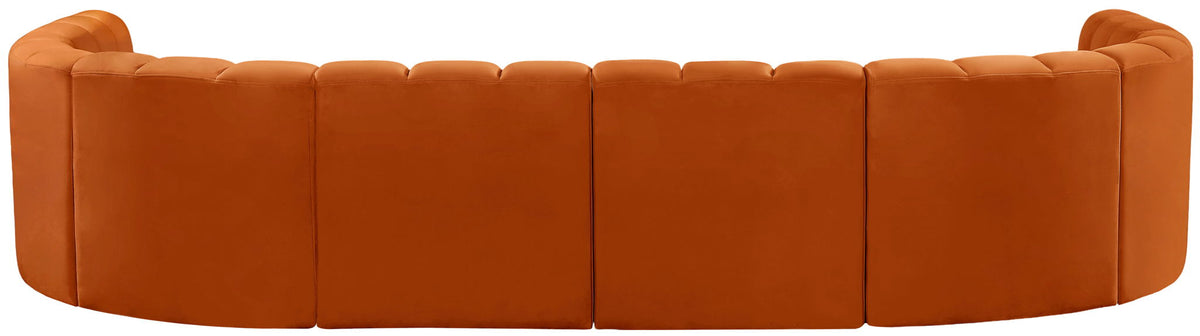 Arc - Velvet Modular U-Shaped Sectional