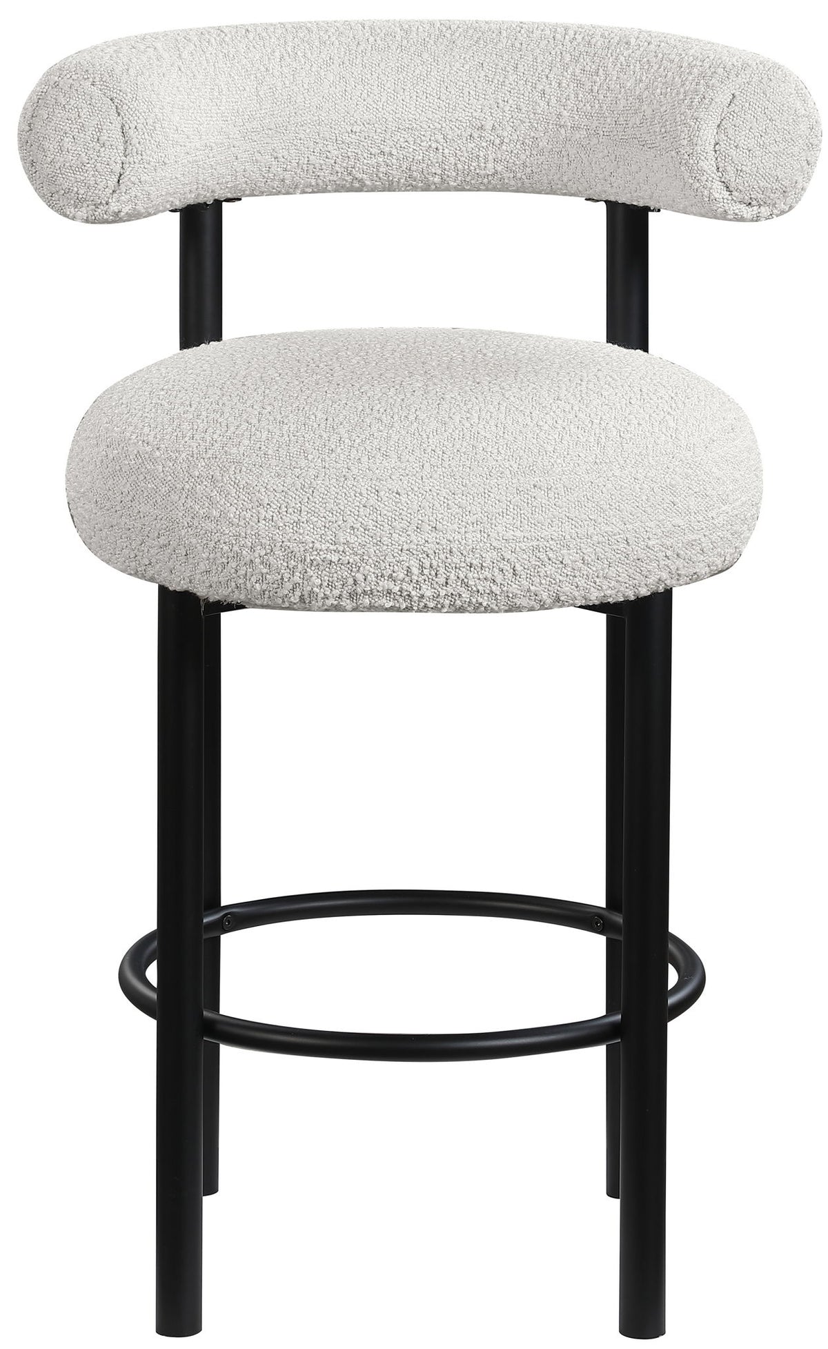 Bordeaux - Stool With Black Legs (Set of 2)