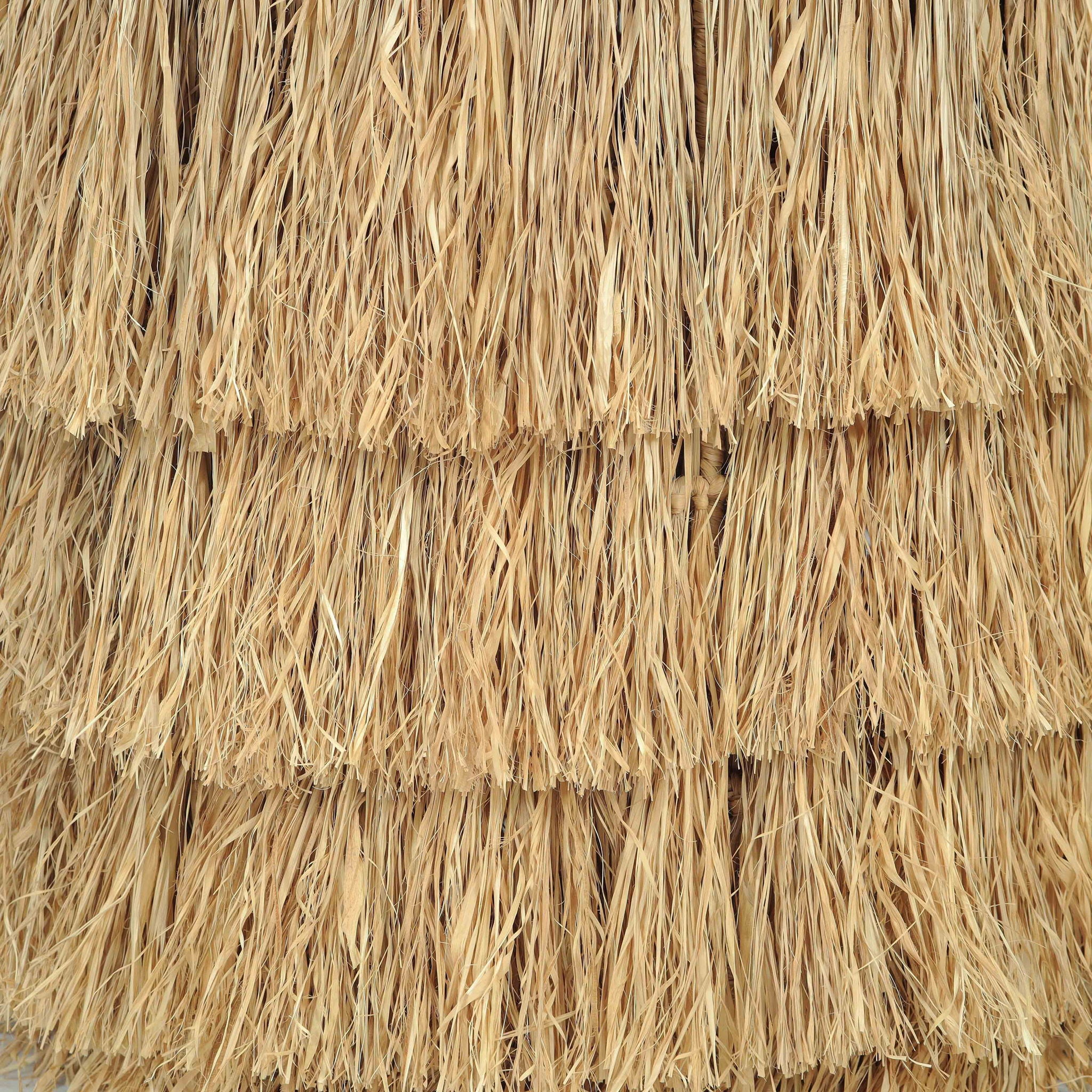 Luau - Rattan Round End Table - Natural