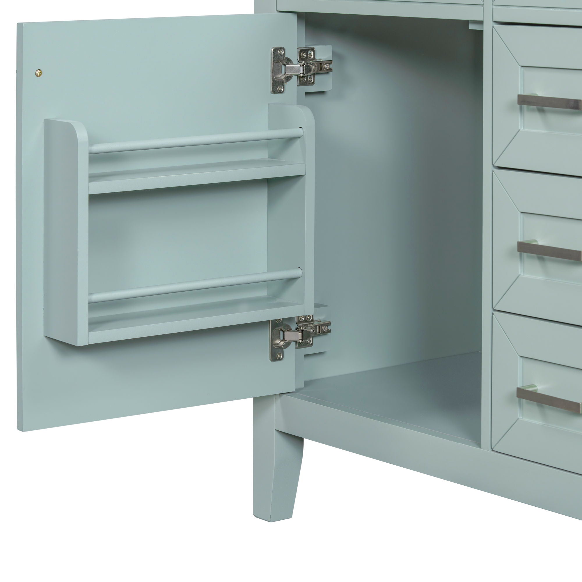 Modern Bathroom Vanity With Sink Combo, 3 Drawers