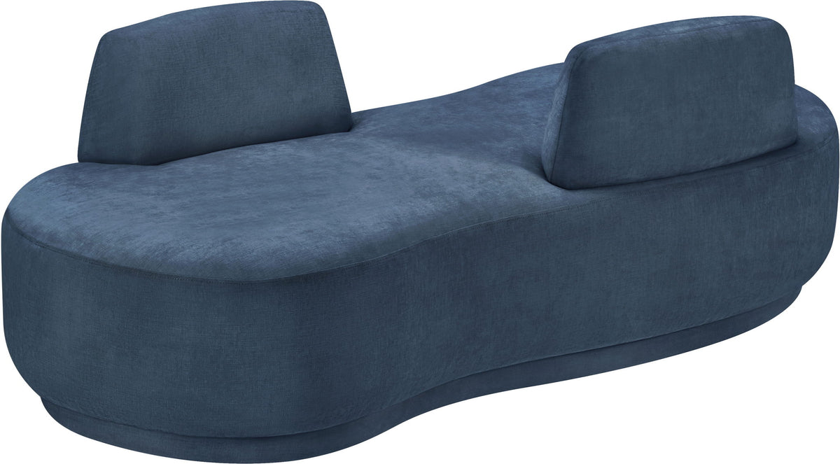 Argyle - Chenille Fabric Chaise / Loveseat