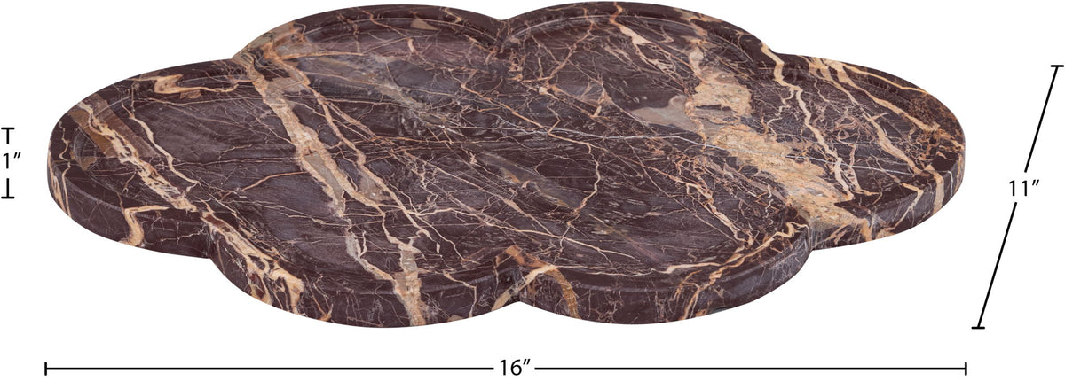 Rimini - Marble Clover Shaped Tray