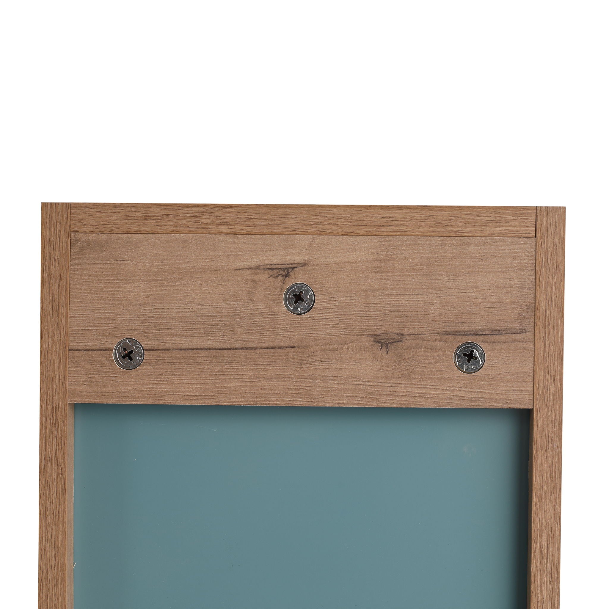 10" Wall Mounted Storage Cabinet, Bathroom Cabinet With Soft Close Door - Imitative Oak