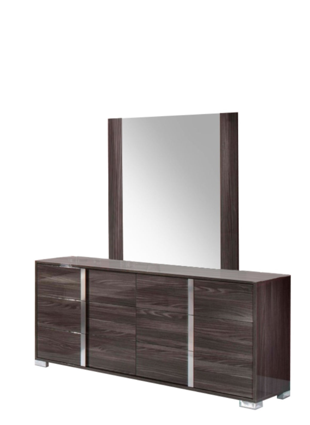 San Marino Modern Grey Mirror