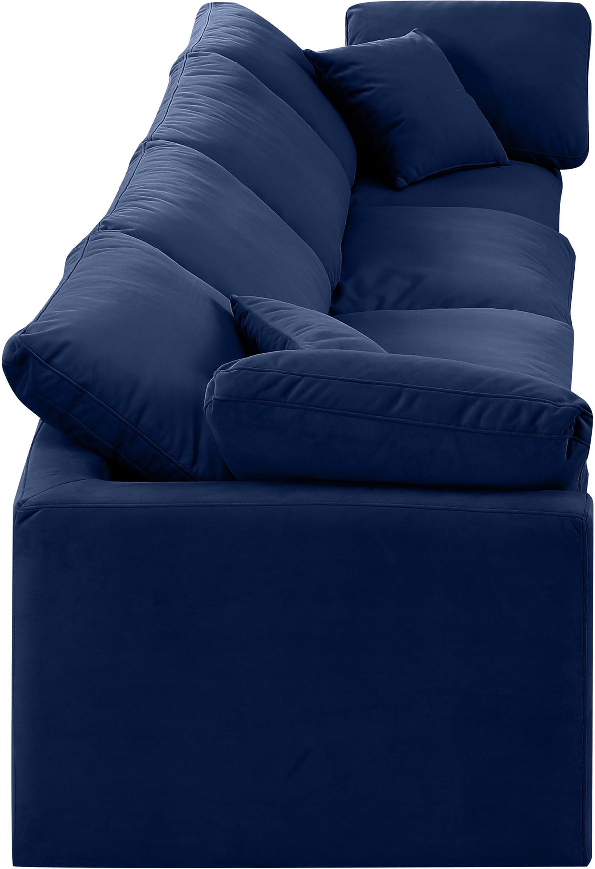 Indulge - Velvet 4 Seat Modular Sofa