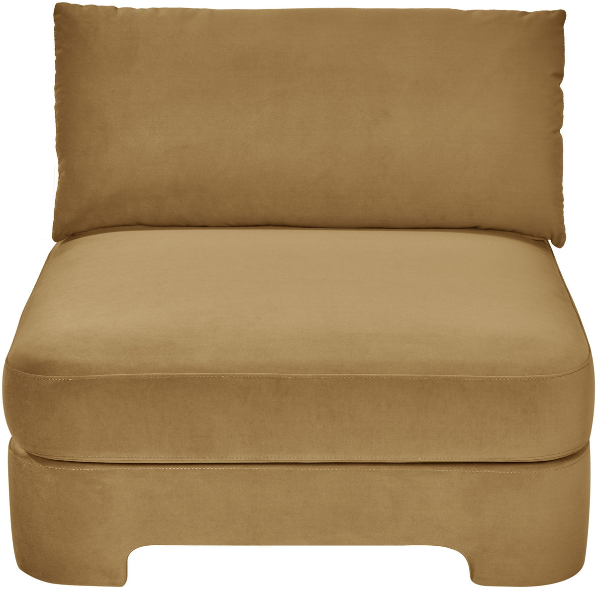 Hammond - Velvet Performance Fabric Upholstered Armless Chair