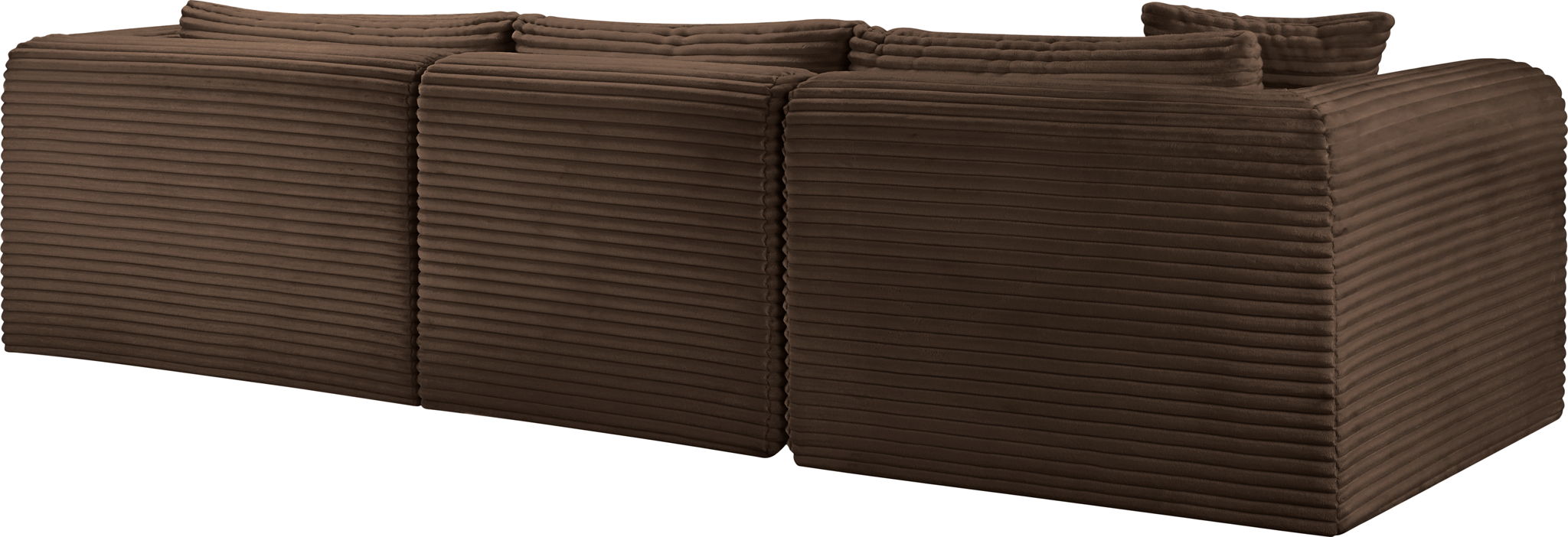 Shaggy - 3 Piece Modular Sectional