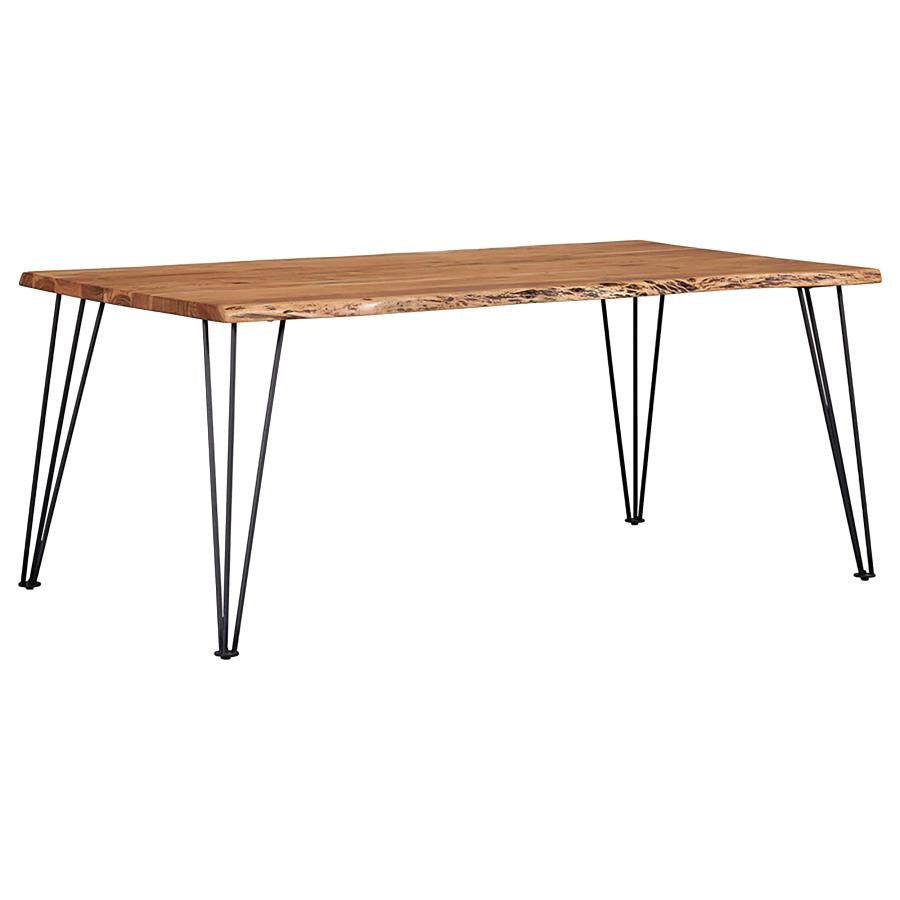 Sherman 71-inch Live Edge Dining Table Natural Acacia