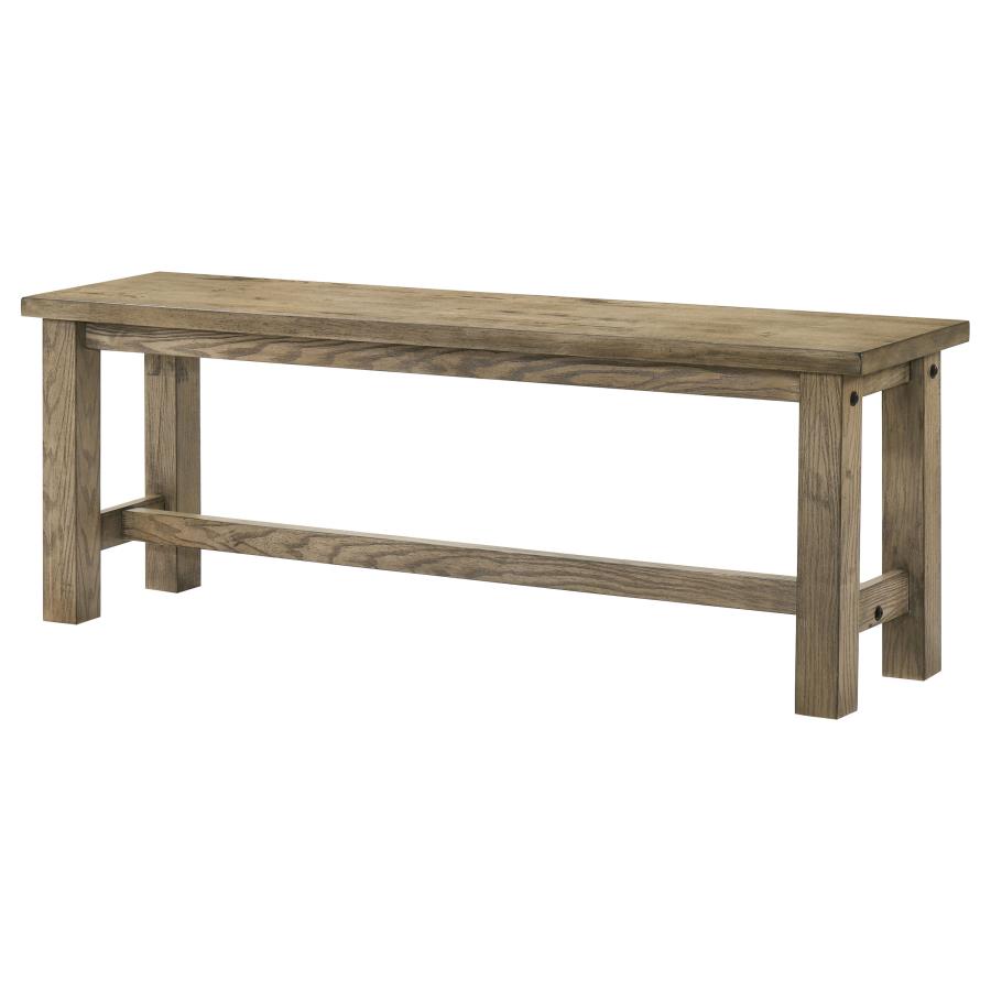 Cardova 51-inch Solid Wood Dining Bench Vineyard Oak