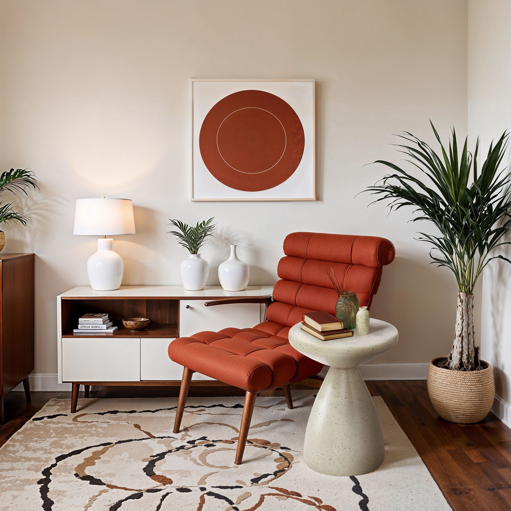 Anika - Iron Terrazzo Table