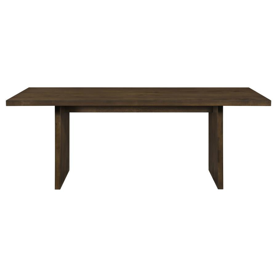 Decker 7-piece 82-inch Rectangular Dining Set Grey and Walnut