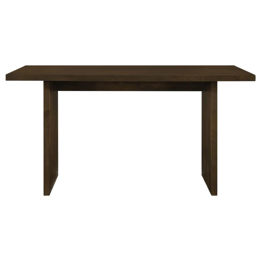 Decker 70-inch Rectangular Wood Counter Height Dining Table Dark Walnut