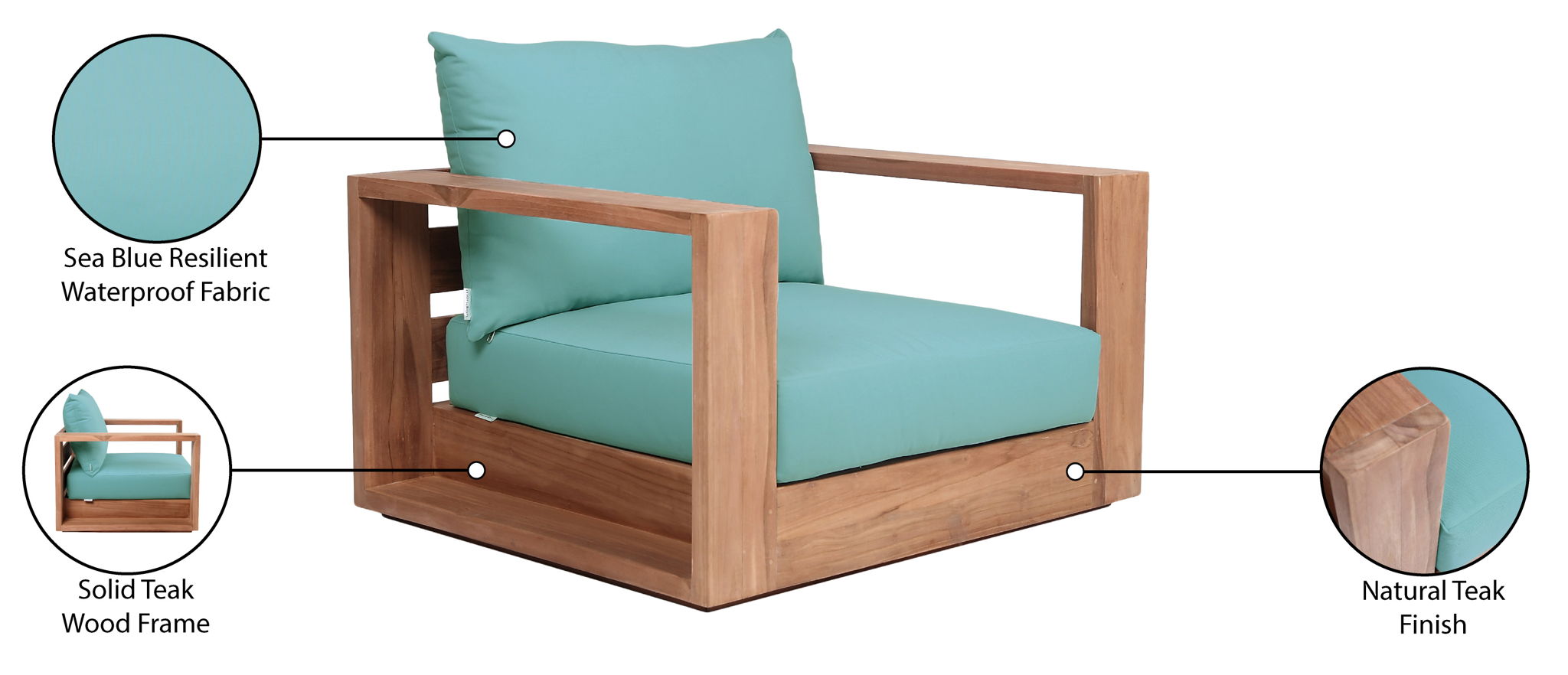 Tulum - Water Resistant Outdoor Chair