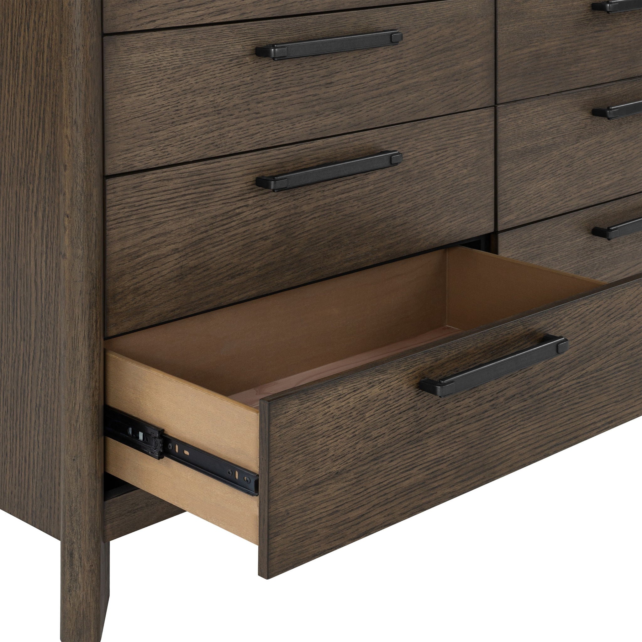 8 Drawer Dresser - Dark Oak