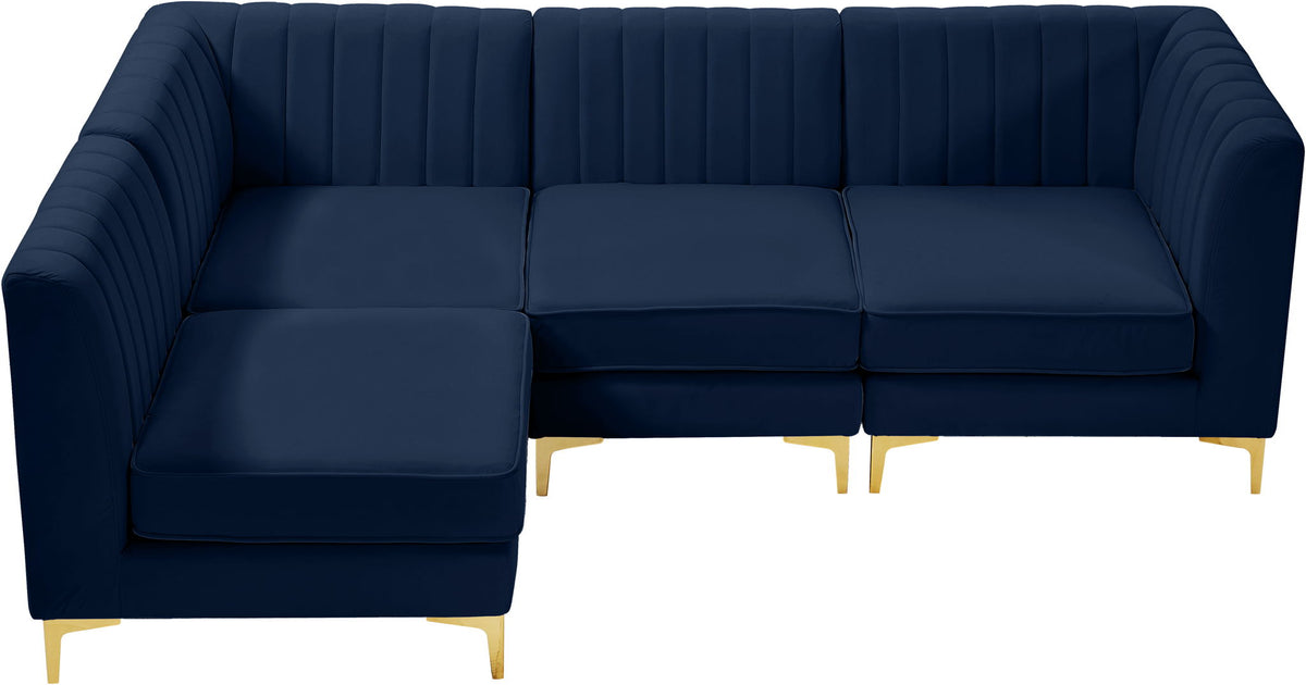 Alina - 4 Piece Modular L-Shaped Sectional