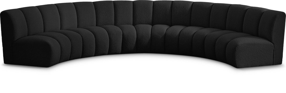 Infinity - 5 Piece Boucle Modular Sectional