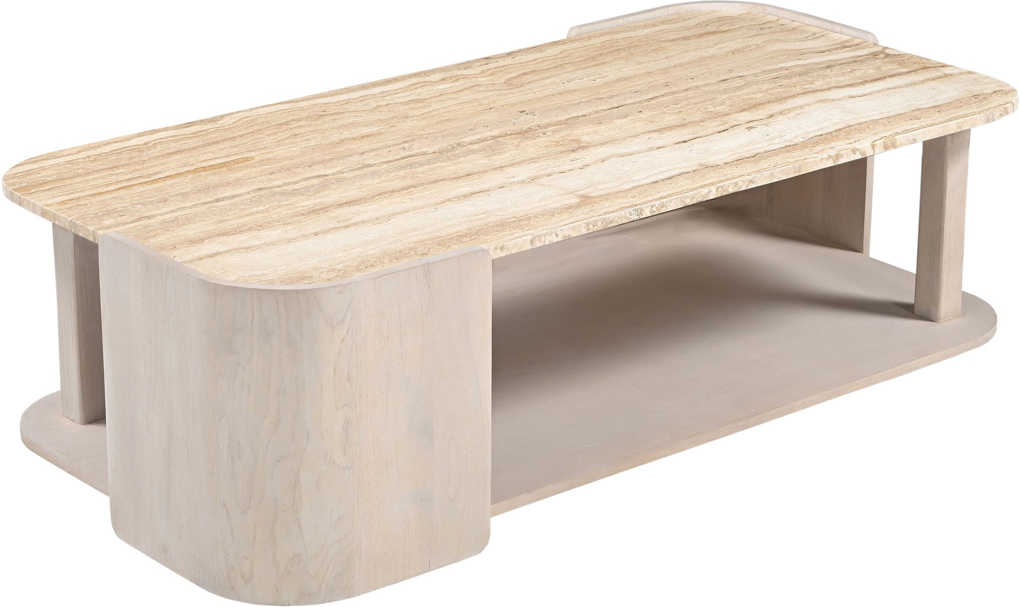 Calabria - Marble And Oak Wood Table