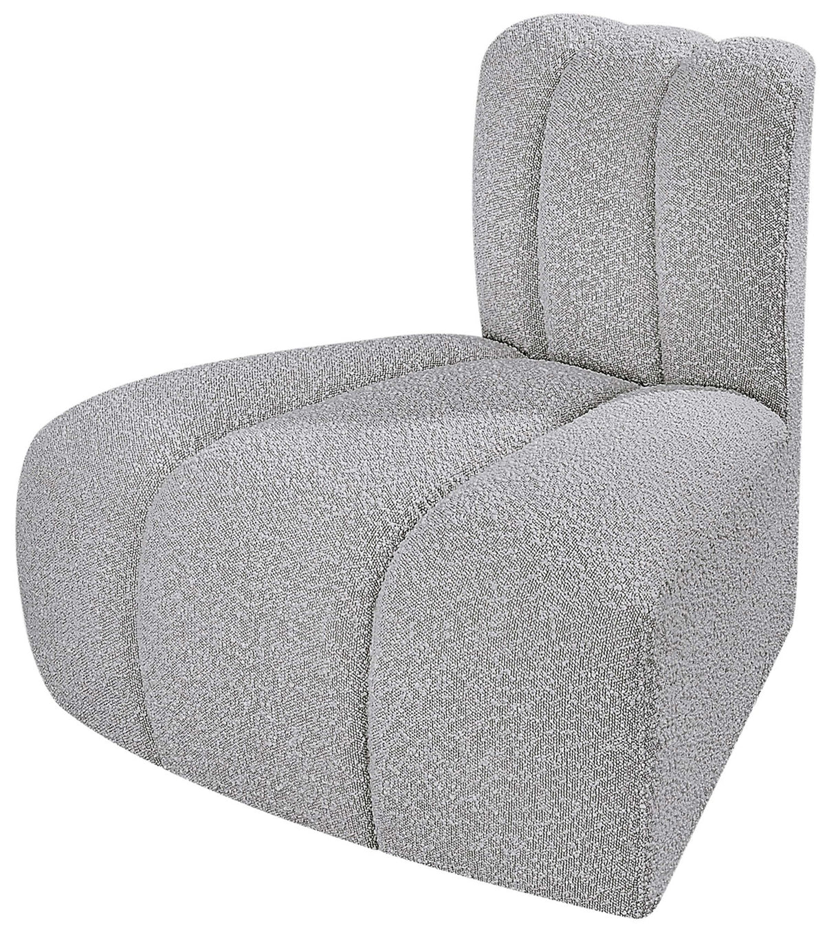 Arc - Boucle Fabric Reverse Corner