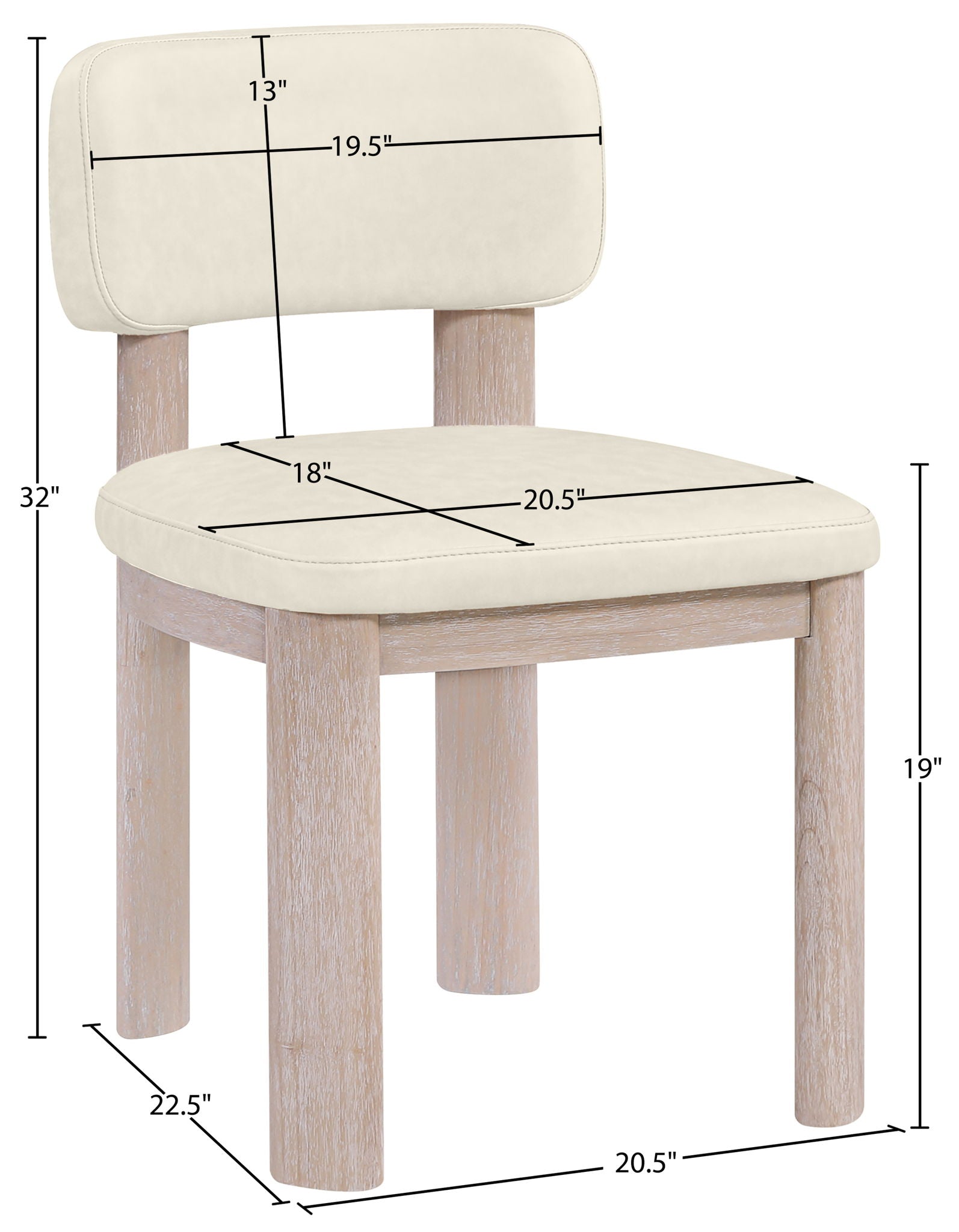 Paloma - Faux Leather Upholstered Dining Chair (Set of 2)