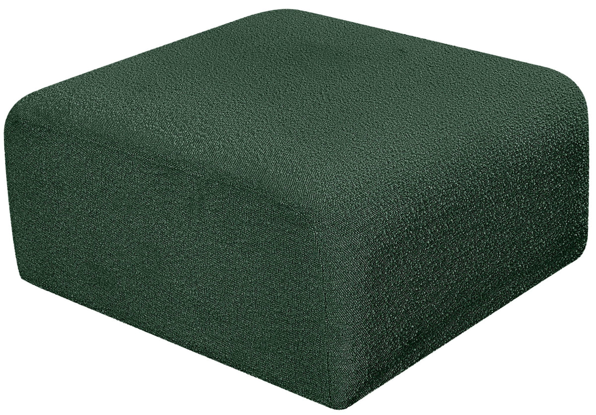 Arc - Boucle Fabric Ottoman