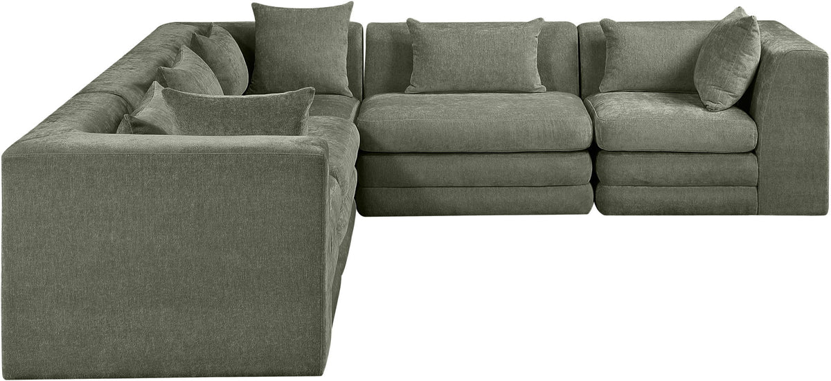Stellar - 5 Piece Upholstered Modular Sectional