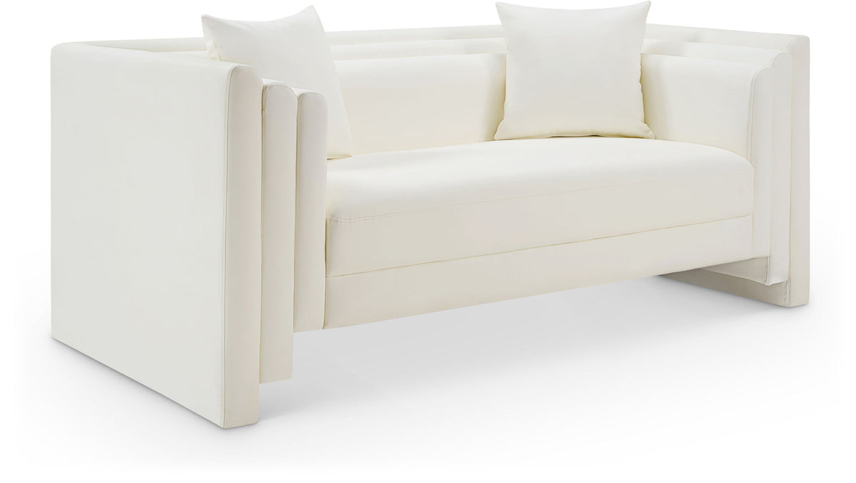 Everett - Vegan Leather Upholstered Loveseat