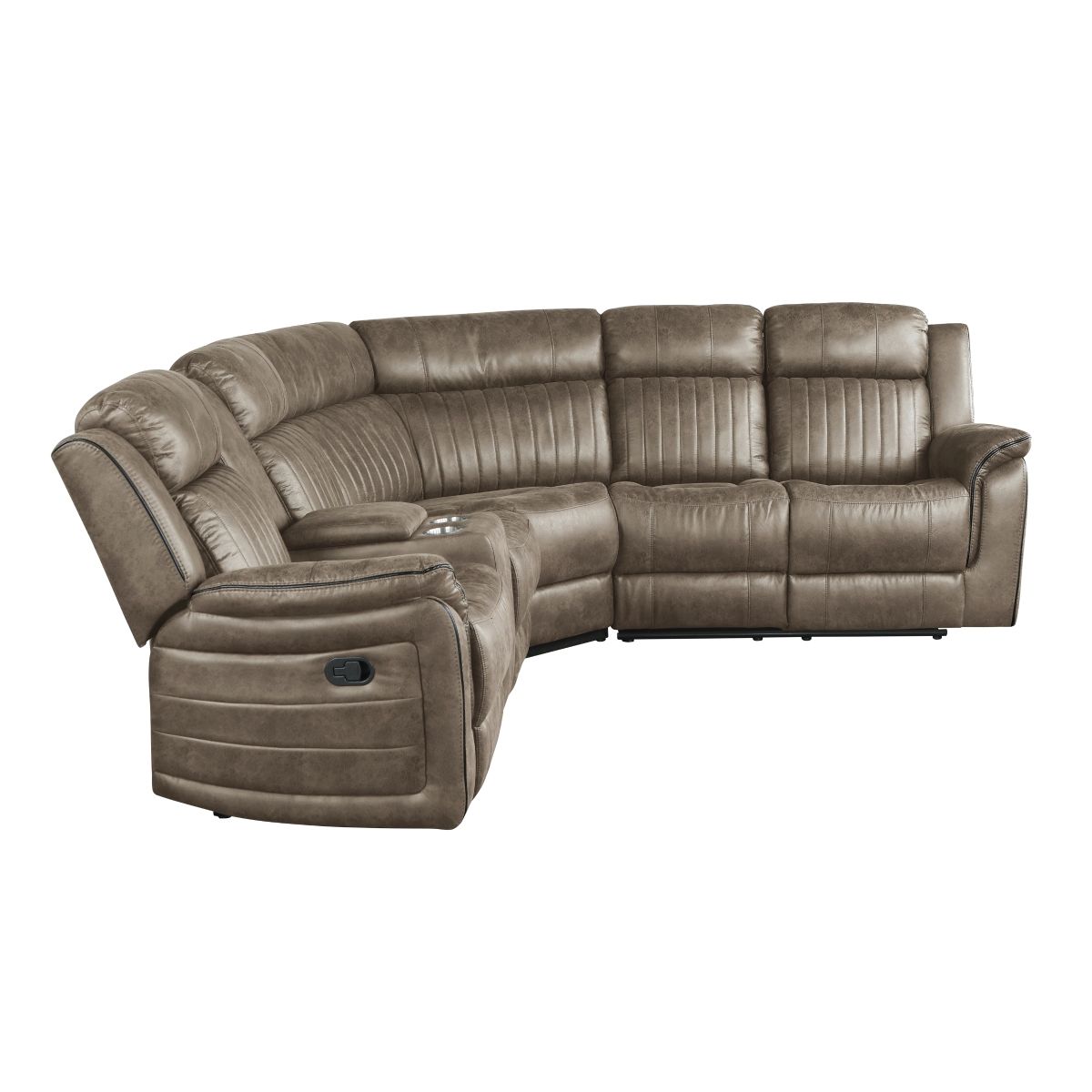 Centeroak - 3 Piece Reclining Sectional