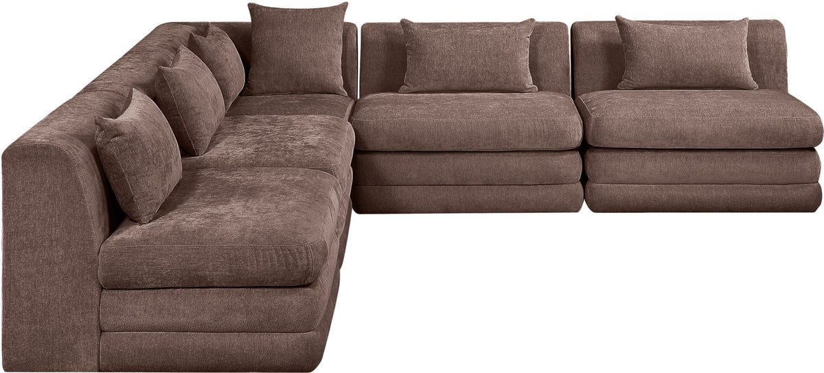 Stellar - 5 Piece Upholstered Modular Sectional