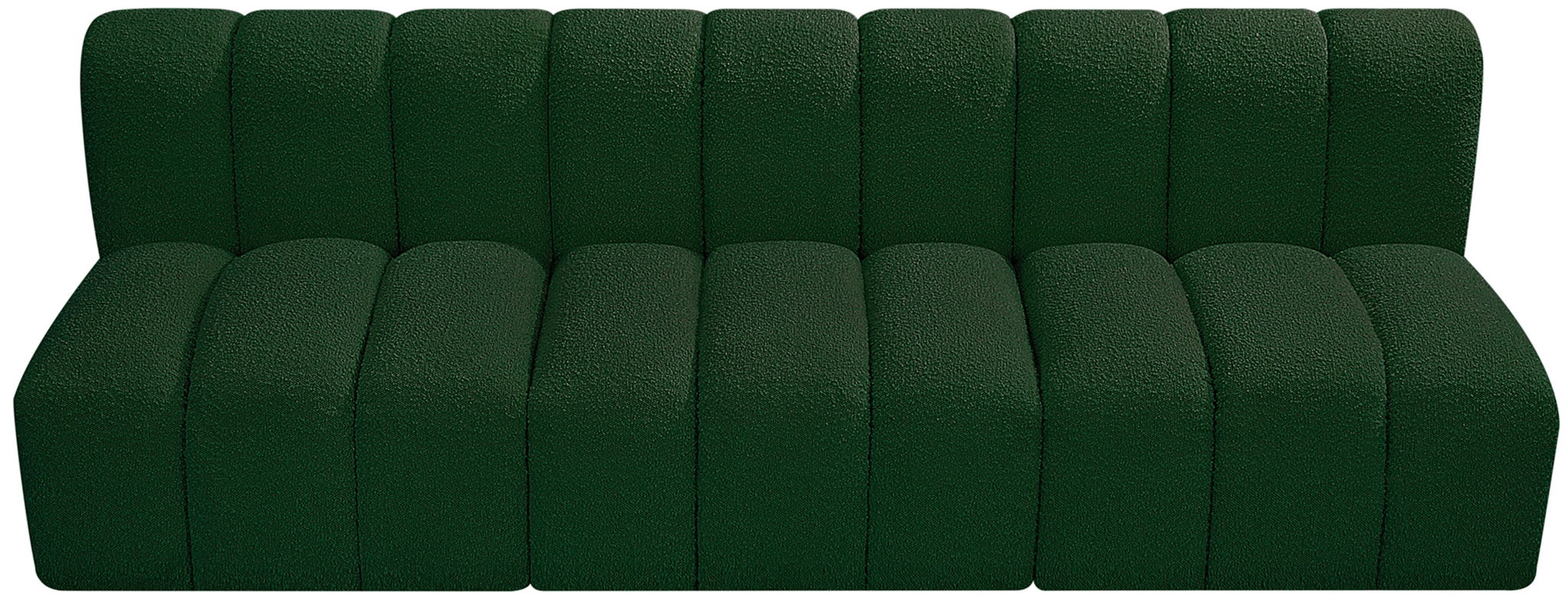 Arc - Boucle Fabric 3 Seats Modular Sofa